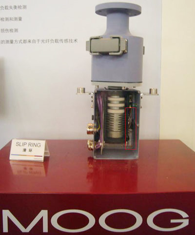 PTC加熱器RC 01610應(yīng)用在MOOG滑環(huán)中